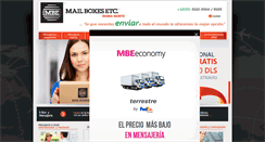 Desktop Screenshot of mensajeriaexpres.com